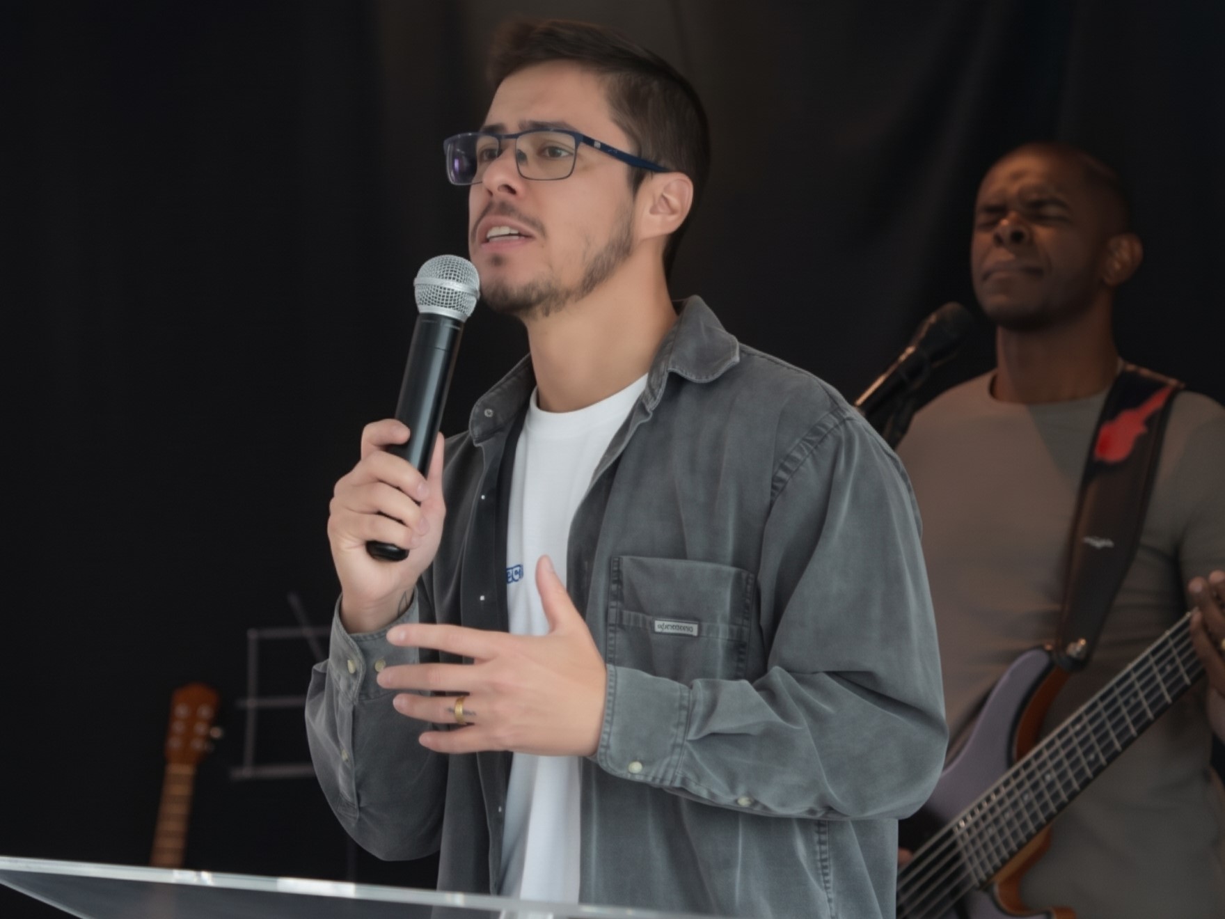 Pregação no culto da CEV